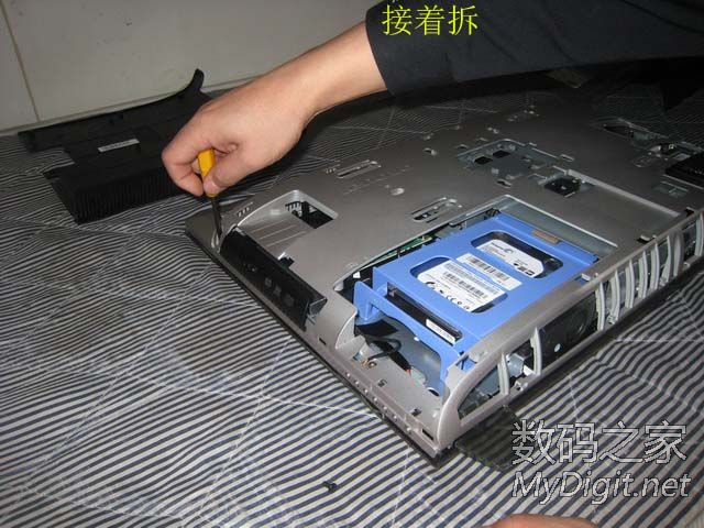 联想C365一体机拆机视频，手把手带你拆开这台老伙计